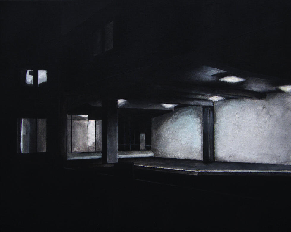 Paradise 40 x 50 cm acrylic on canvas board Available